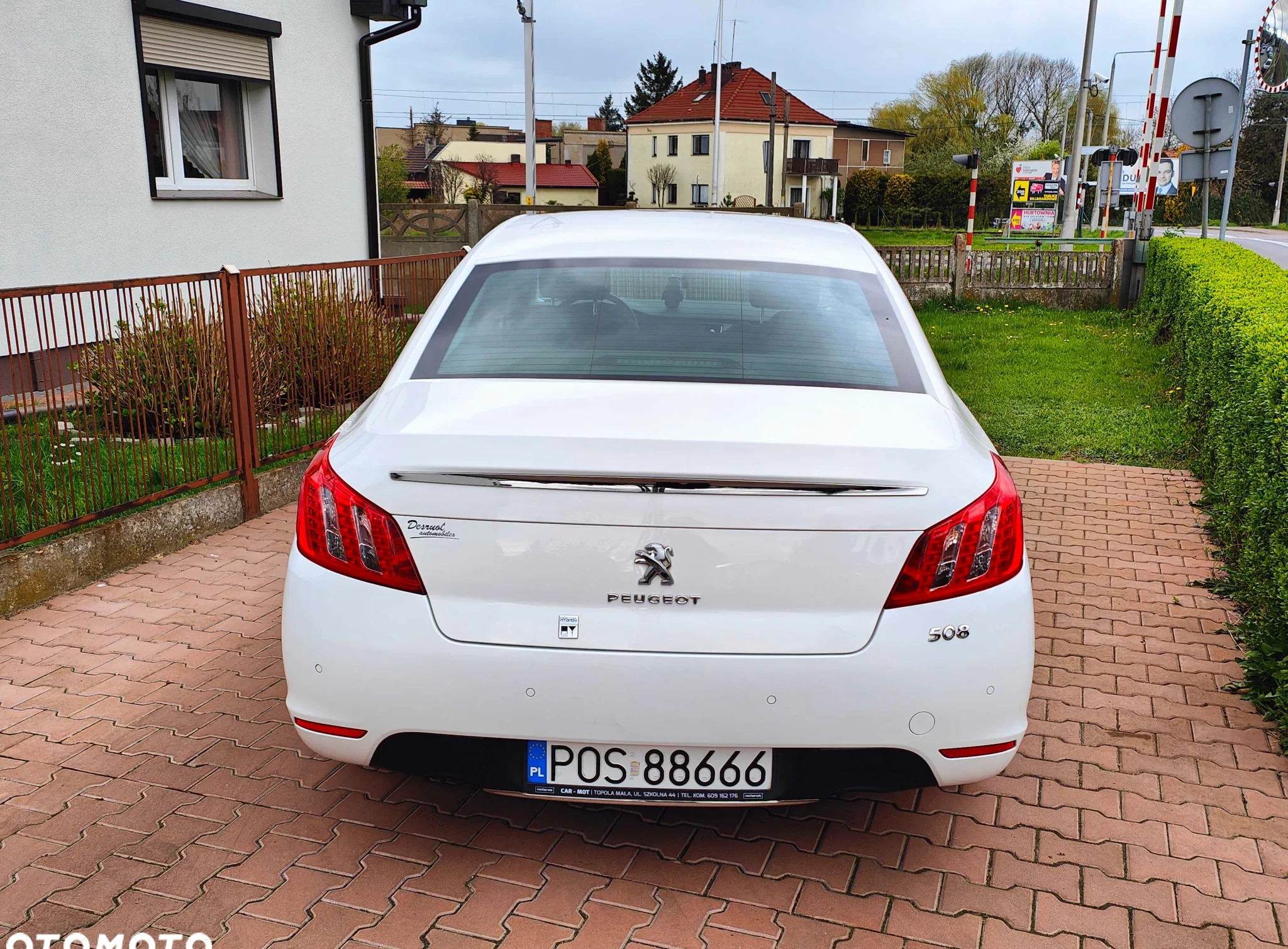 Peugeot 508 cena 36500 przebieg: 192800, rok produkcji 2013 z Dobra małe 172